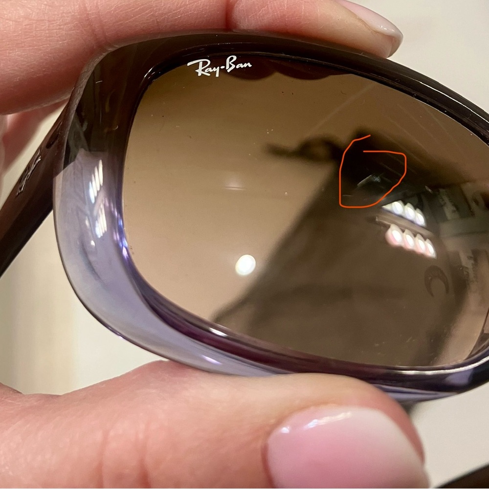 Women’s Ray-Ban Brown Sunglasses - Picture 8 of 8